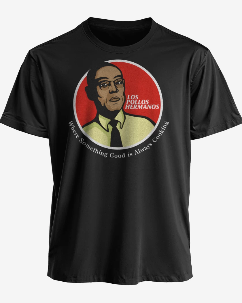 Polera premium Negro de Gustave Fried Chicken Brothers