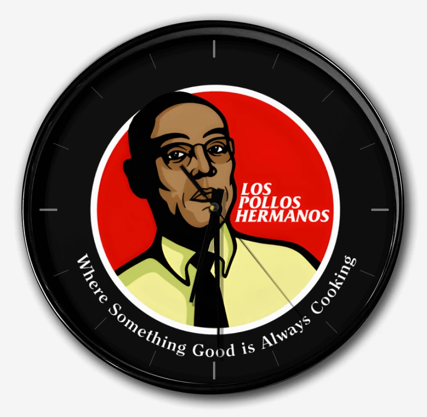 Reloj Negro de Gustave Fried Chicken Brothers