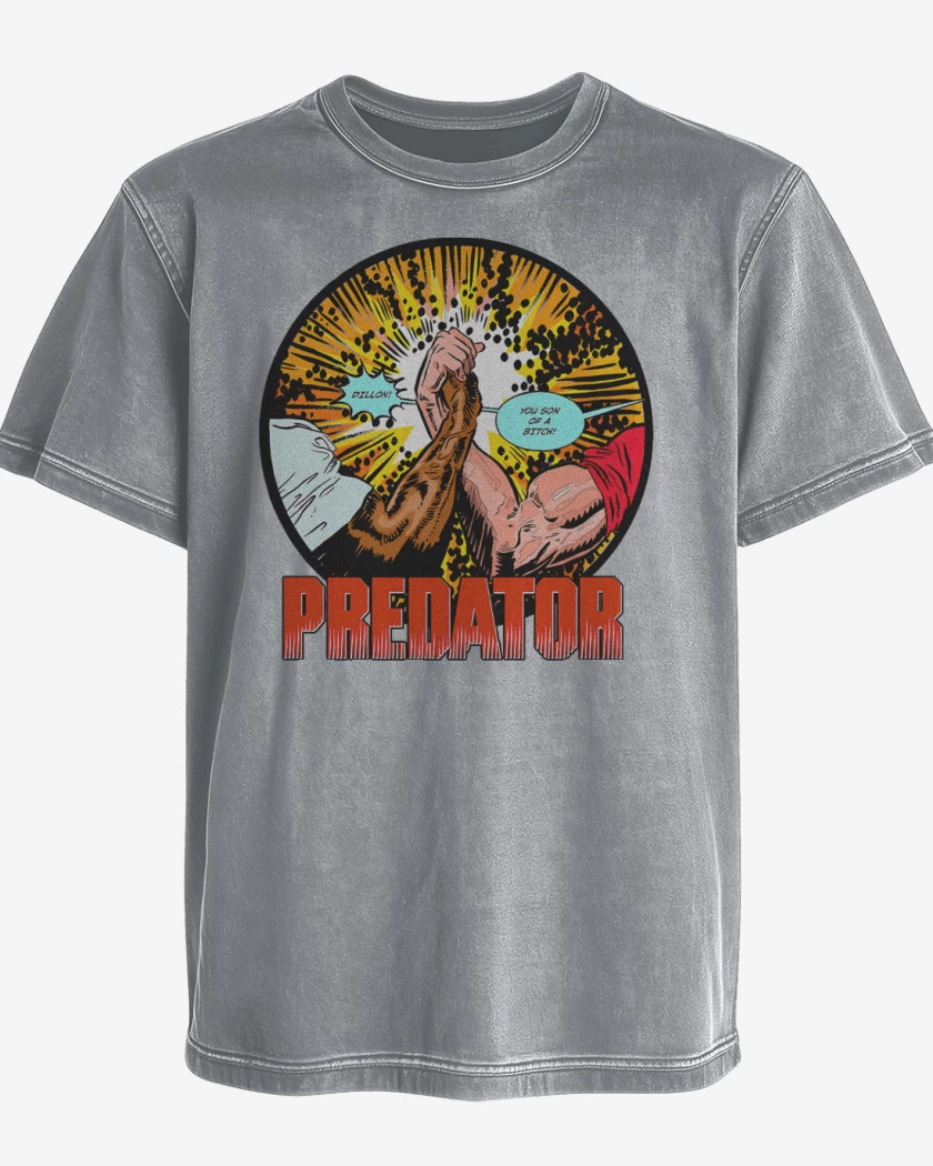 Polera desgastada Dillon Predator