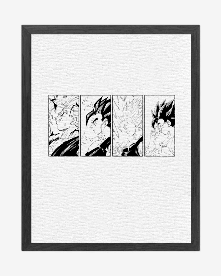 Cuadro decorativo Gohan Evolution
