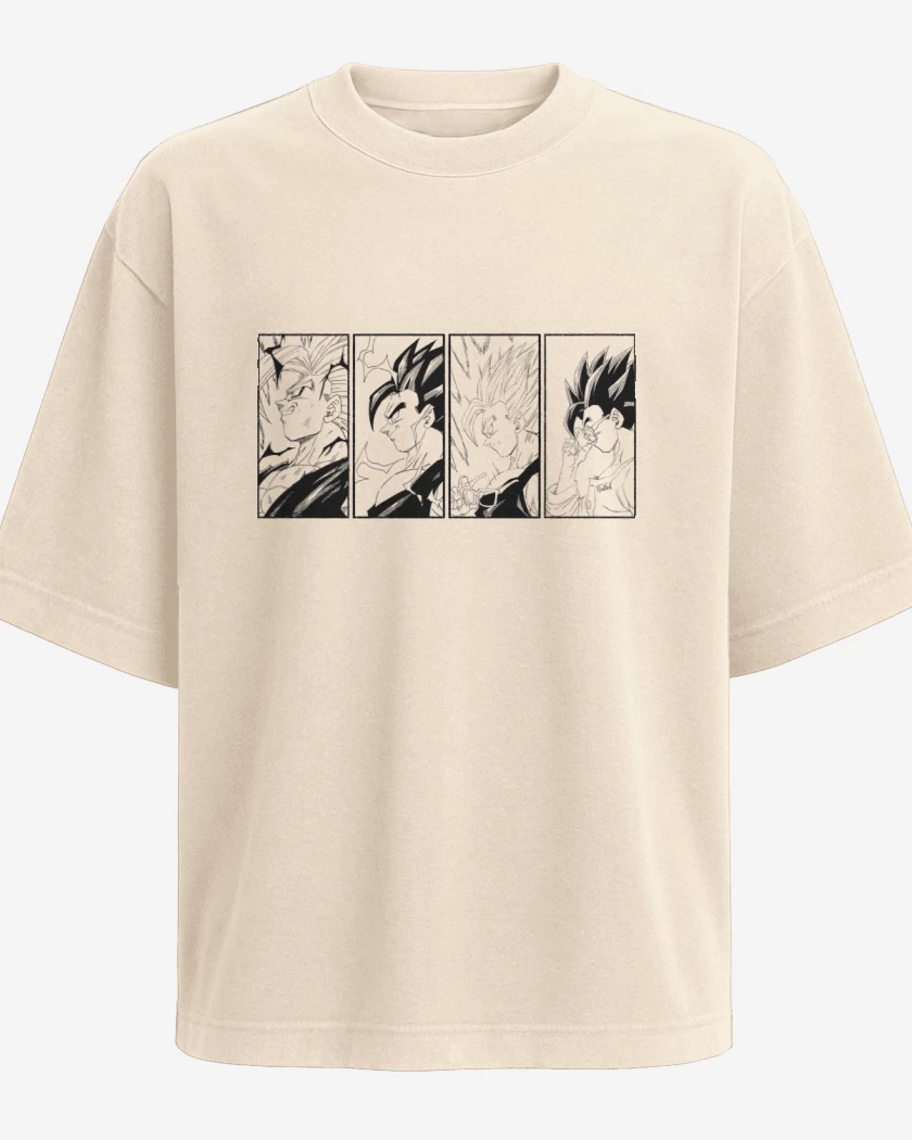 Polera Oversize Beige de Gohan Evolution
