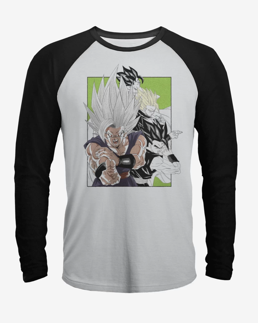 Polera Raglan Gohan SSJ Beast