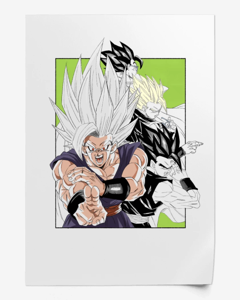 Print Gohan SSJ Beast
