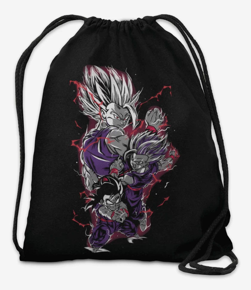 Mochila Negro de Son Gohan Beast