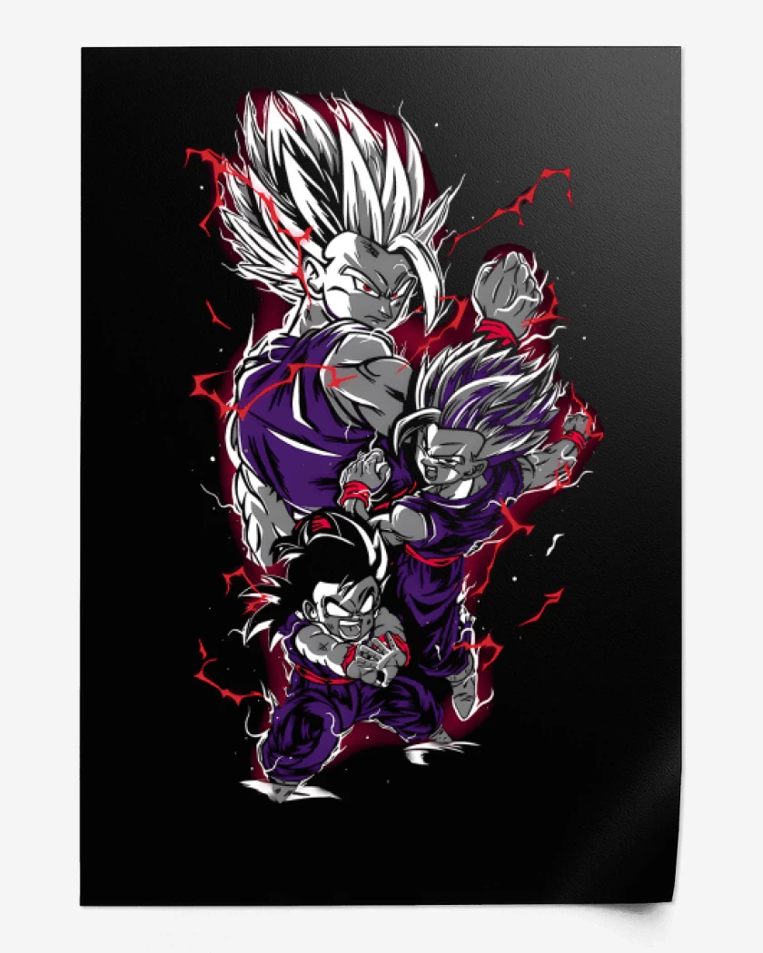 Print Son Gohan Beast
