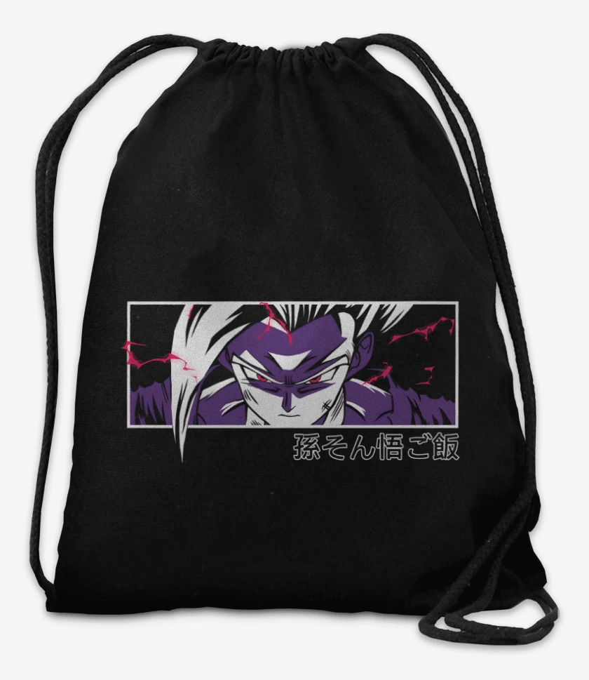 Mochila Negro de Gohan Furia