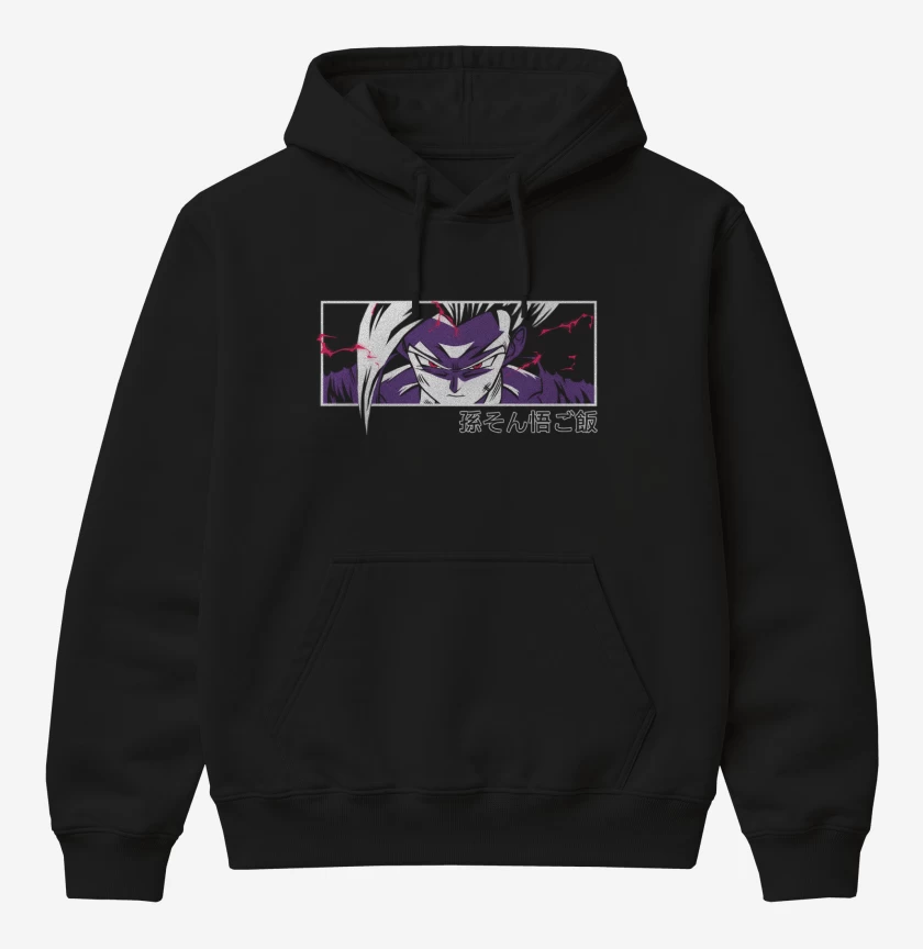 Poleron Canguro básico Gohan Furia