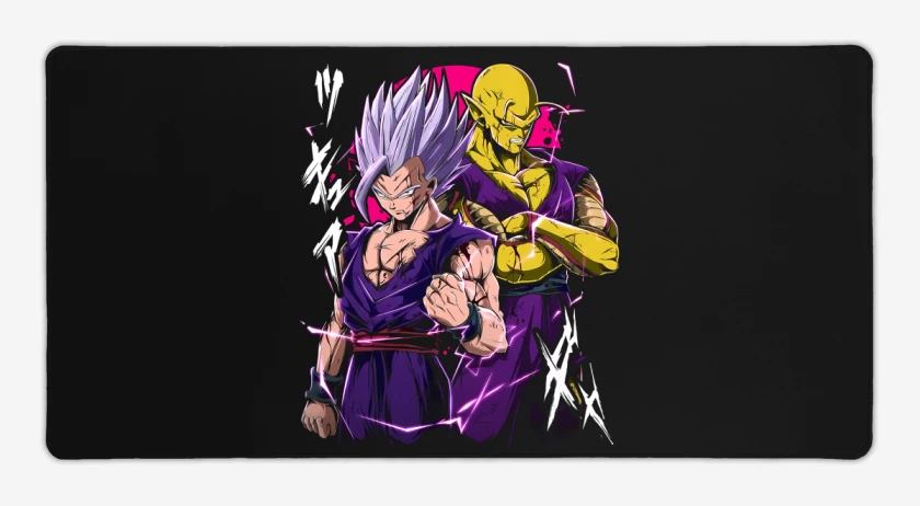 Mouse pad Gamer Gohan Beast x Piccolo Dorado