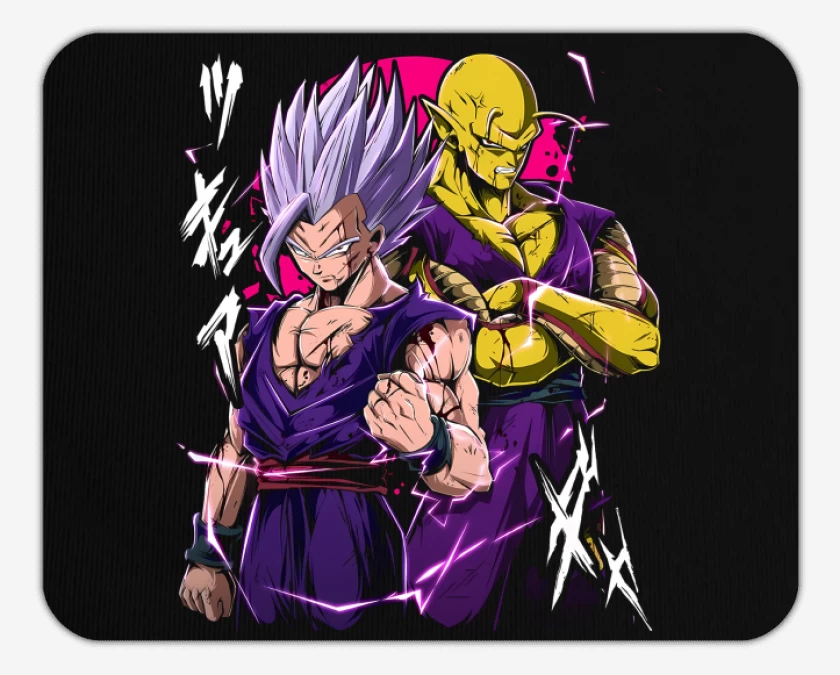 Mousepad Gohan Beast x Piccolo Dorado