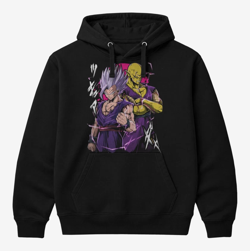 Polerón Canguro Gohan Beast x Piccolo Dorado