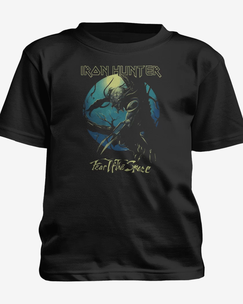 Polera de niño Negro de Iron Hunter 