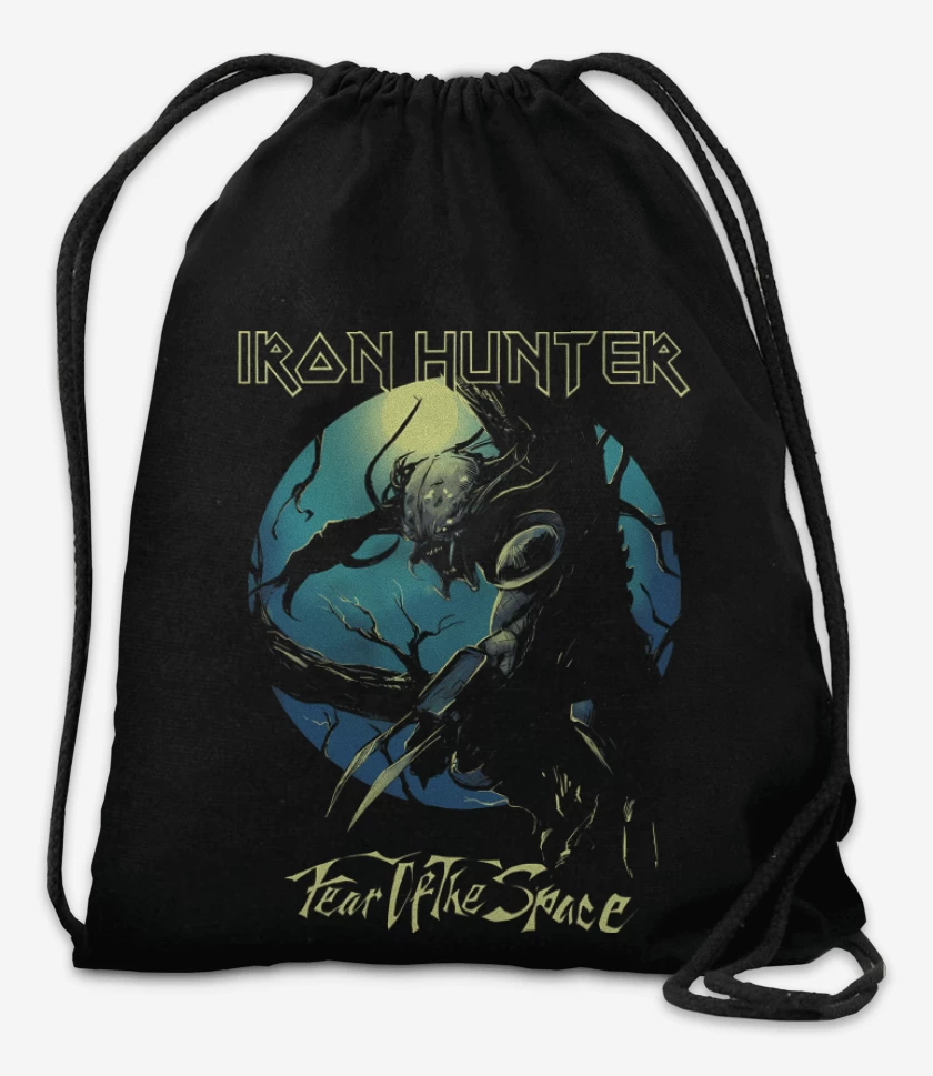 Mochila Negro de Iron Hunter 
