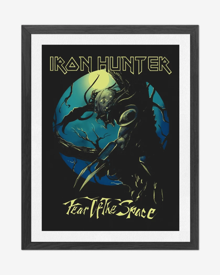 Cuadro decorativo Negro de Iron Hunter 
