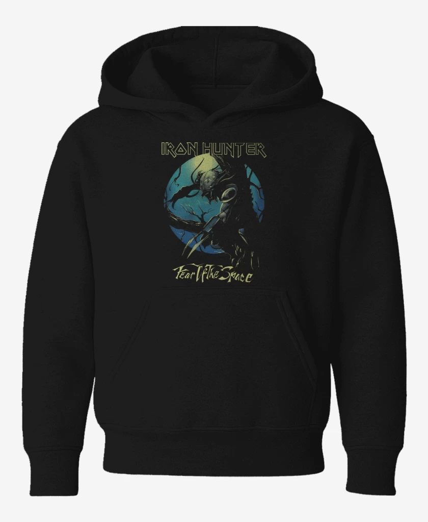 Poleron de niño Negro de Iron Hunter 