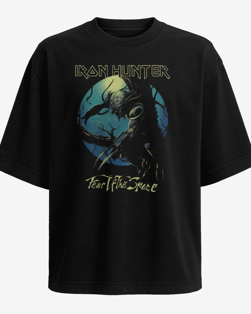 Polera Oversize Iron Hunter 