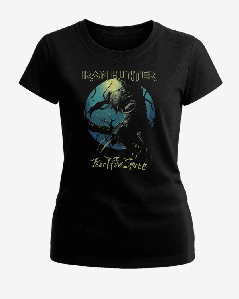 Polera de Mujer Negro de Iron Hunter 