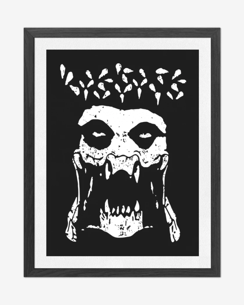 Cuadro decorativo Negro de Die Die Humans