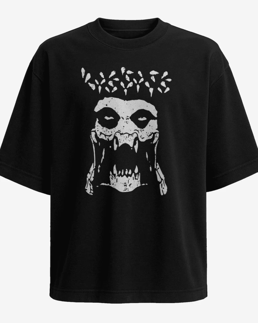 Polera Oversize Die Die Humans