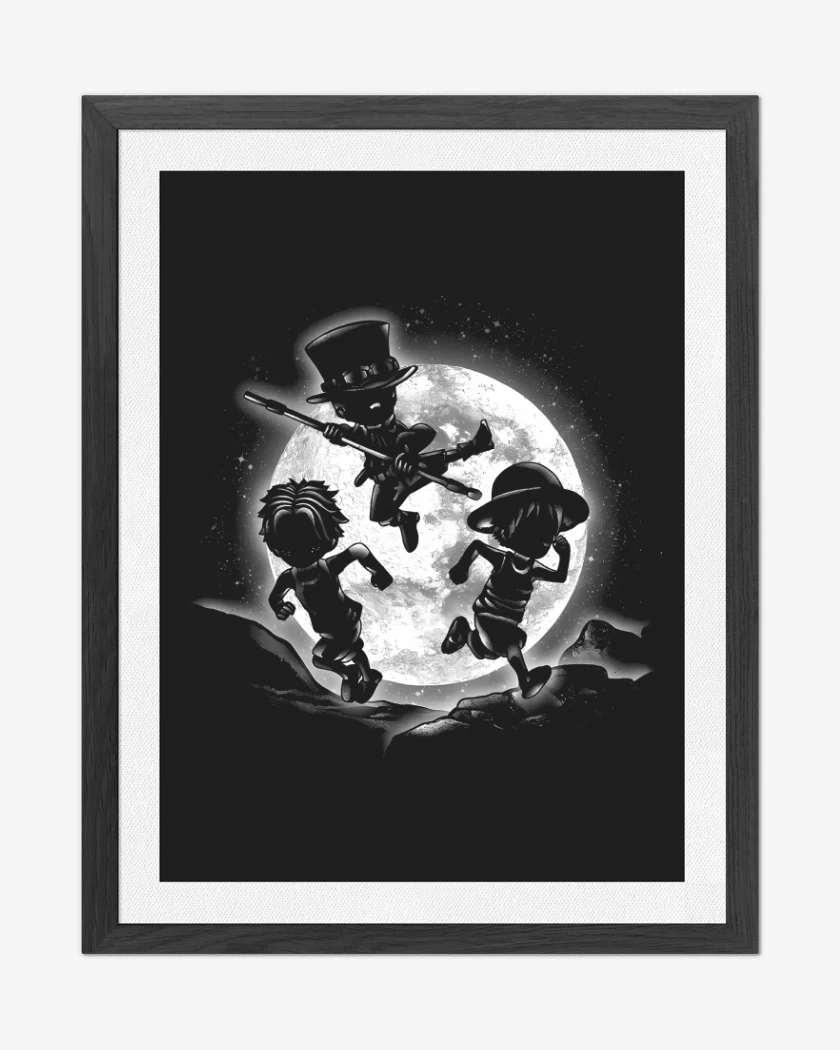 Cuadro decorativo Negro de Moonlight Brothers