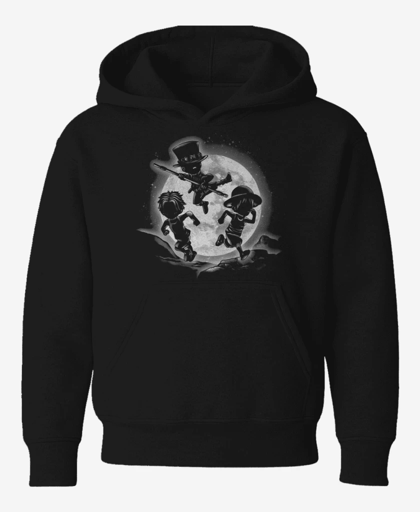 Poleron de niño Negro de Moonlight Brothers