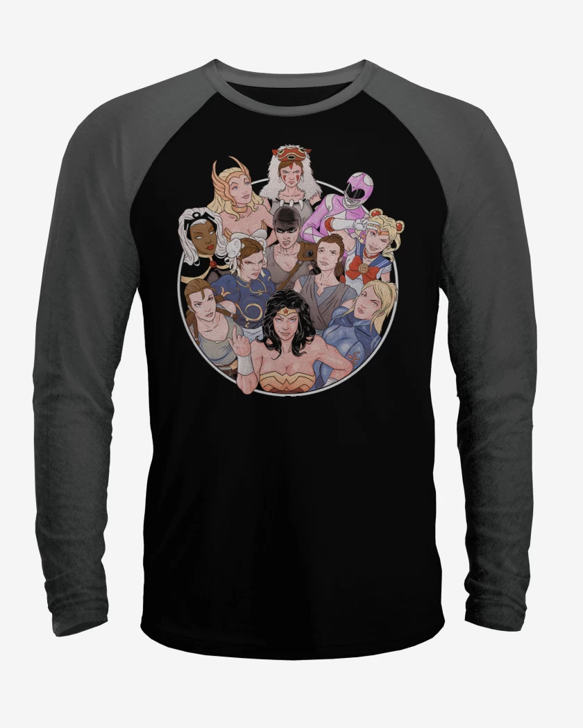 Polera Raglan Poderosas