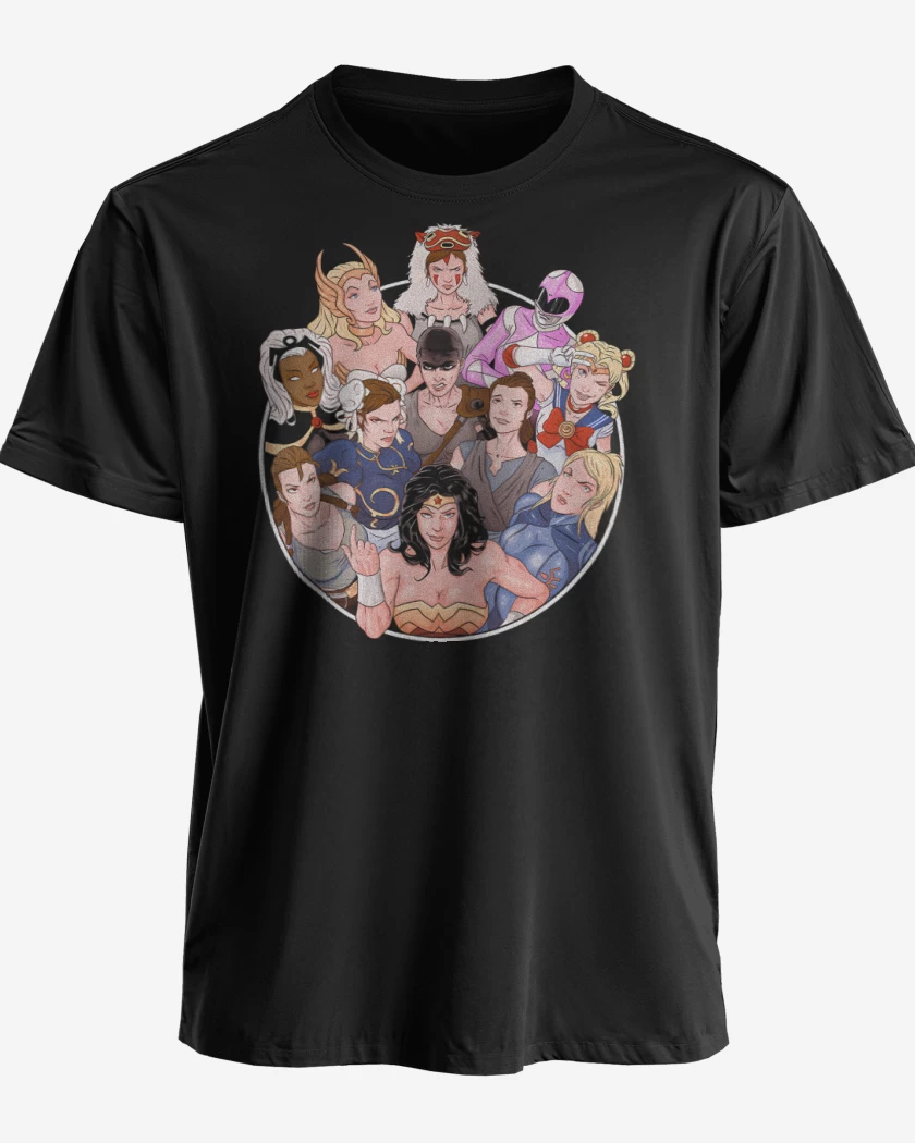 Polera premium Negro de Poderosas