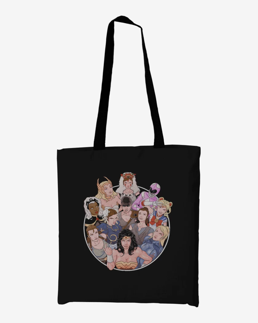 Totebag Negro de Poderosas