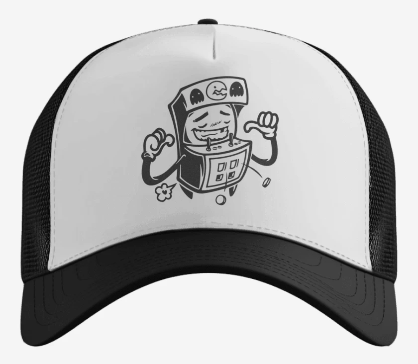 Gorro Blanco de Arcade