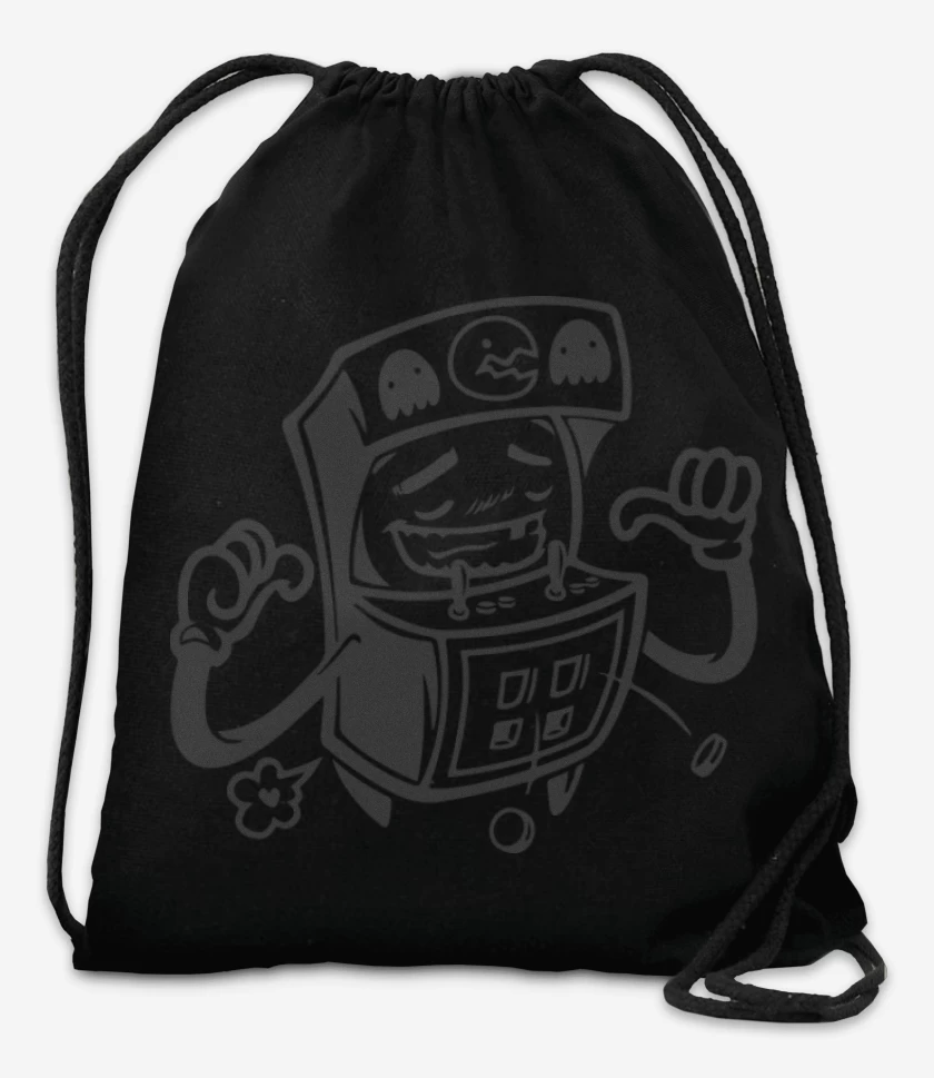 Mochila Negro de Arcade