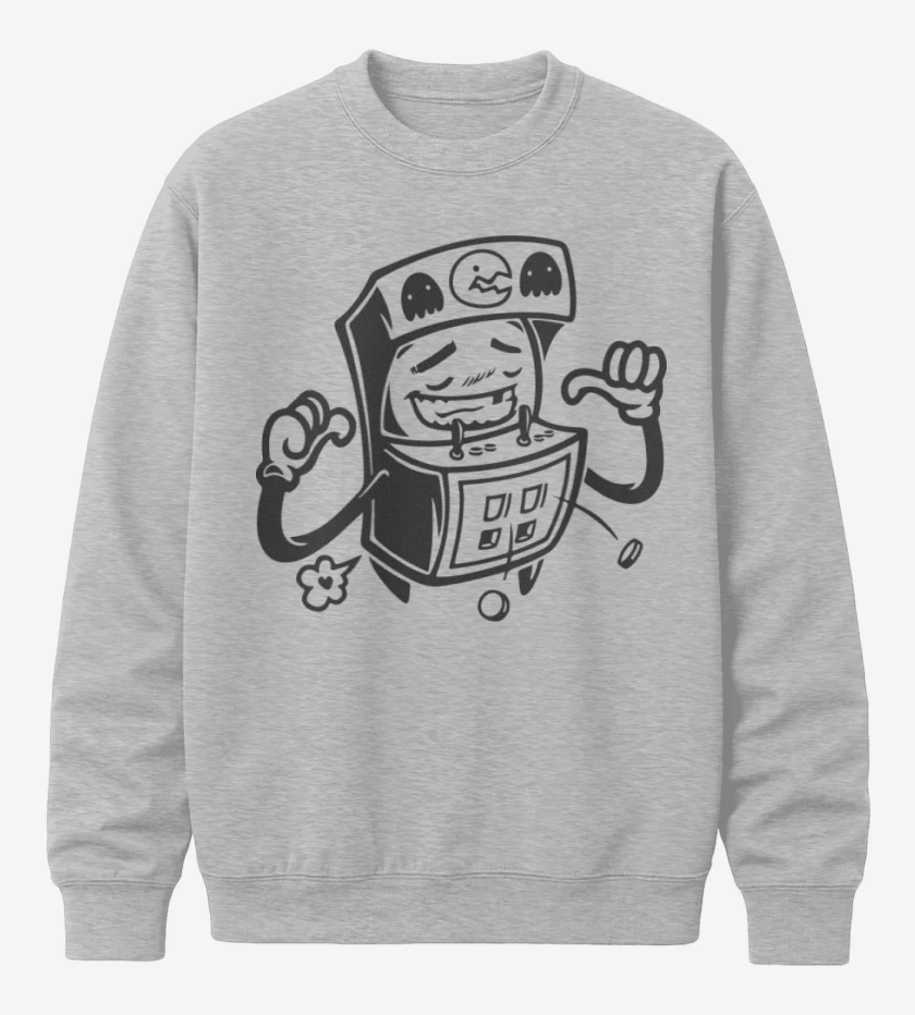 Poleron polo Gris Melange de Arcade