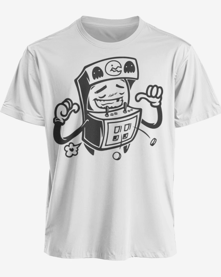 Polera premium Blanco de Arcade