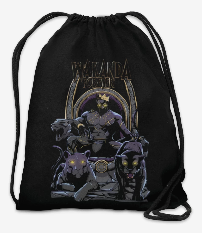 Mochila Negro de Wakanda Forever