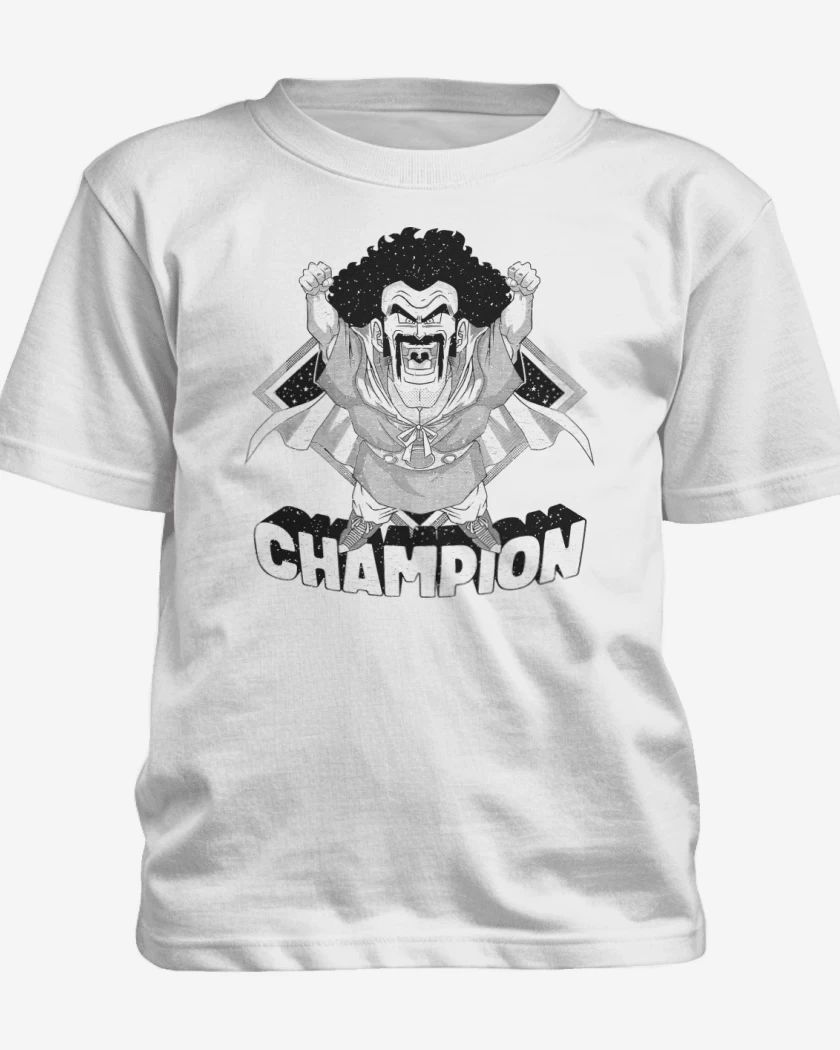 Polera de niño Blanco de Satan Champion