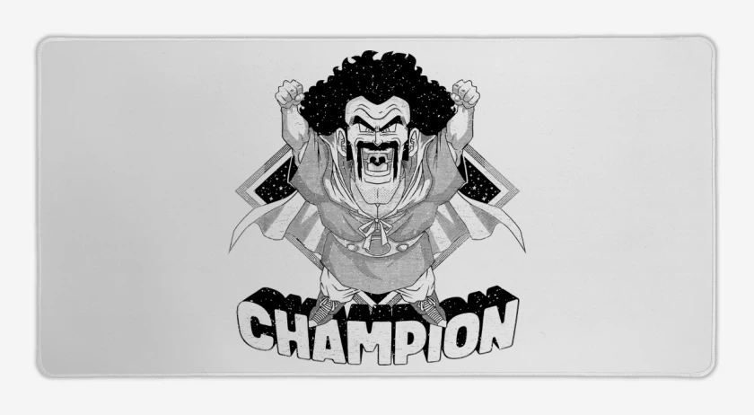 Mouse pad Gamer Blanco de Satan Champion
