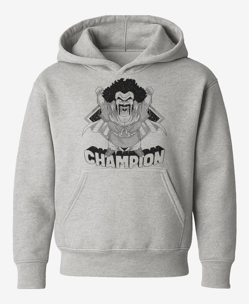 Poleron de niño Gris Melange de Satan Champion