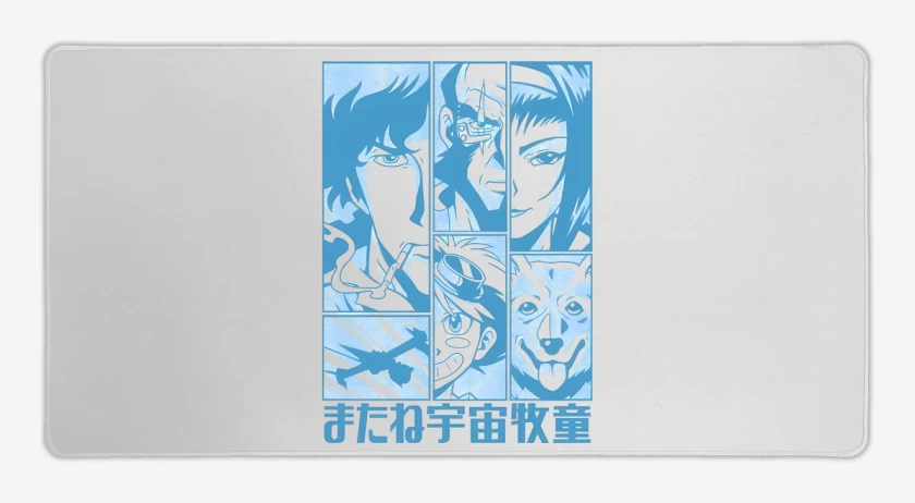 Mouse pad Gamer Blanco de Bebop