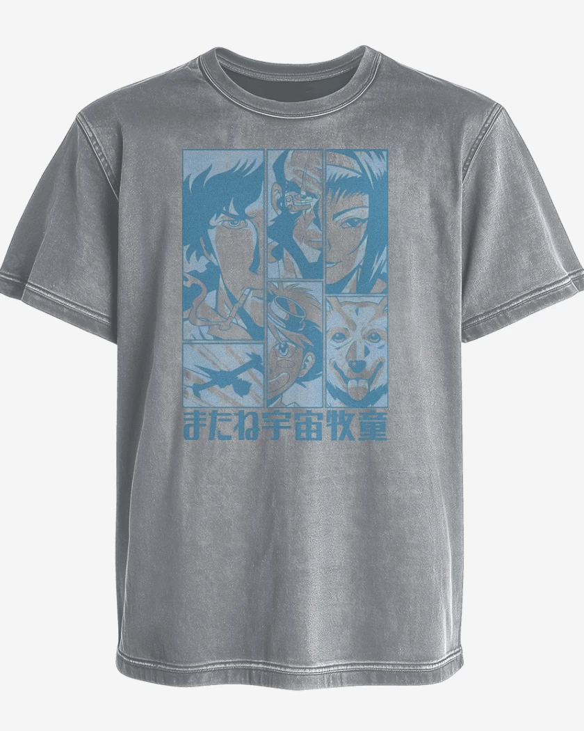 Polera desgastada Bebop