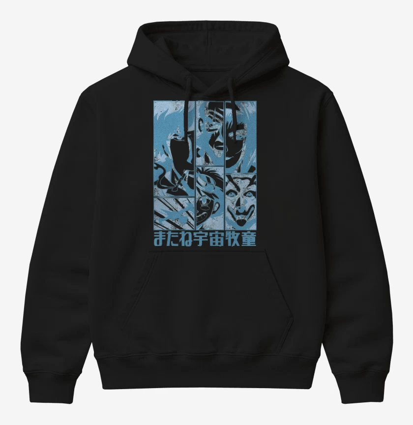 Poleron Canguro básico Negro de Bebop