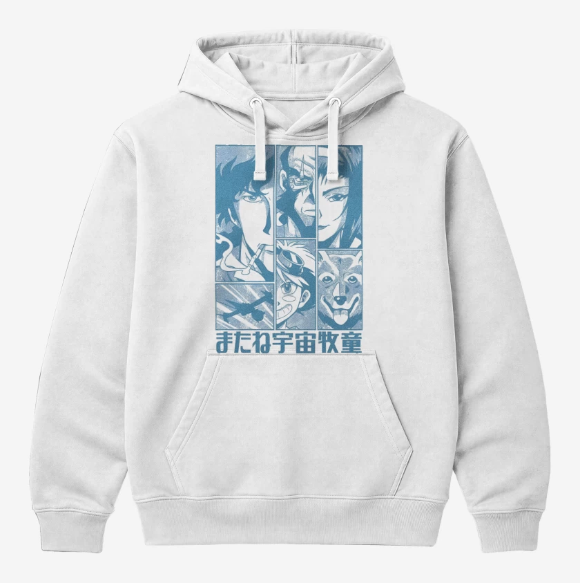 Polerón Canguro Blanco de Bebop
