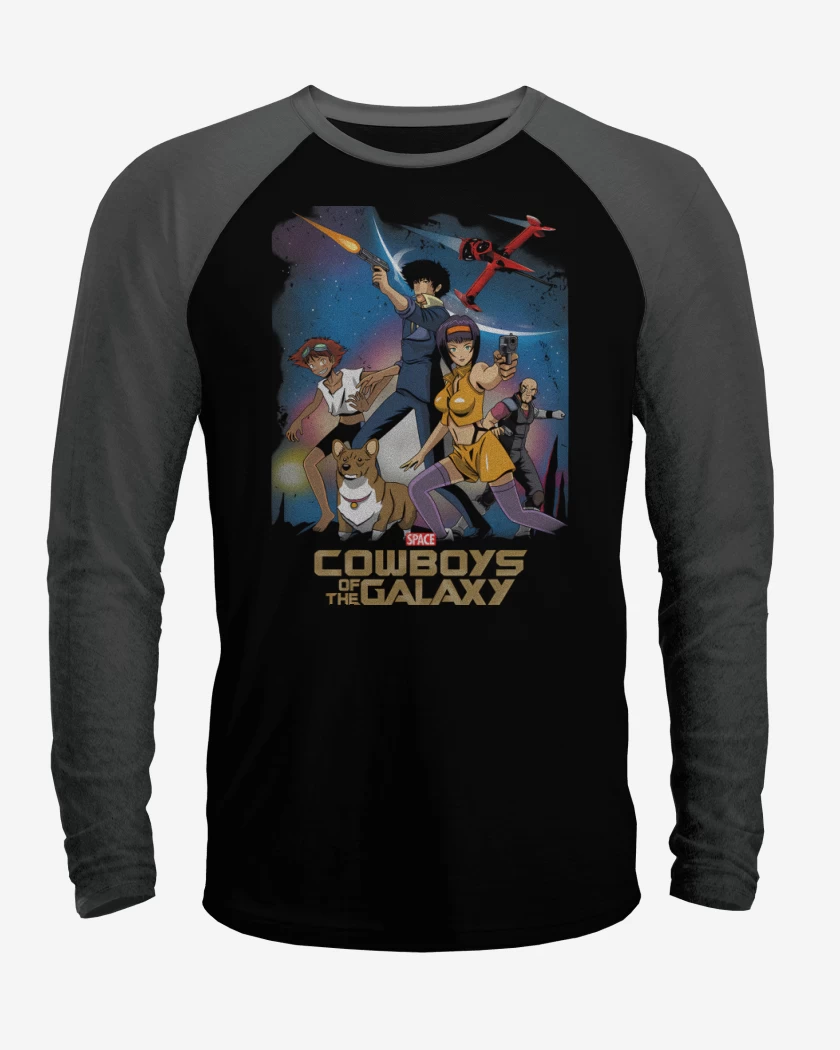 Polera Raglan Vaqueros de la Galaxia