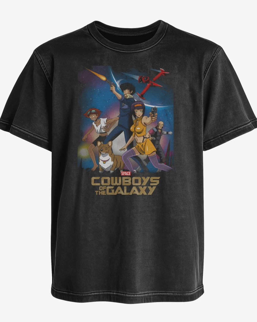 Polera desgastada Vaqueros de la Galaxia