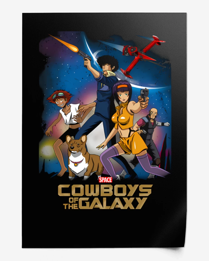 Print Vaqueros de la Galaxia