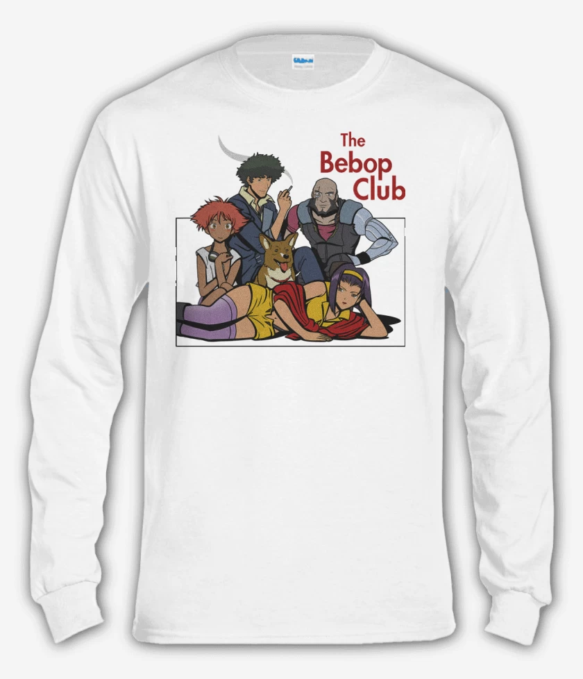 Polera manga larga Blanco de The Bebop Club