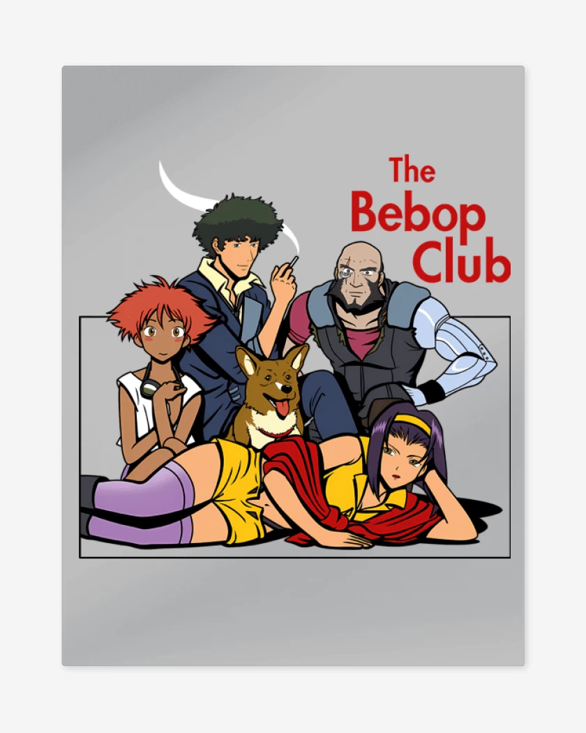 Print metalico The Bebop Club