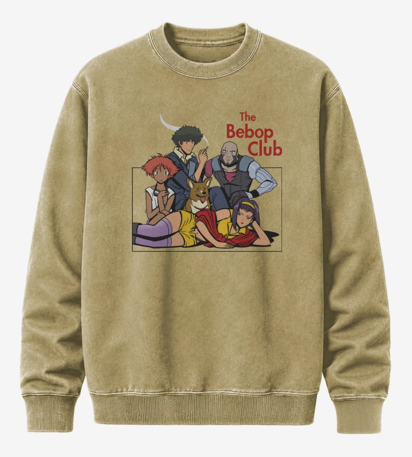 Poleron Polo Acid Wash Beige de The Bebop Club