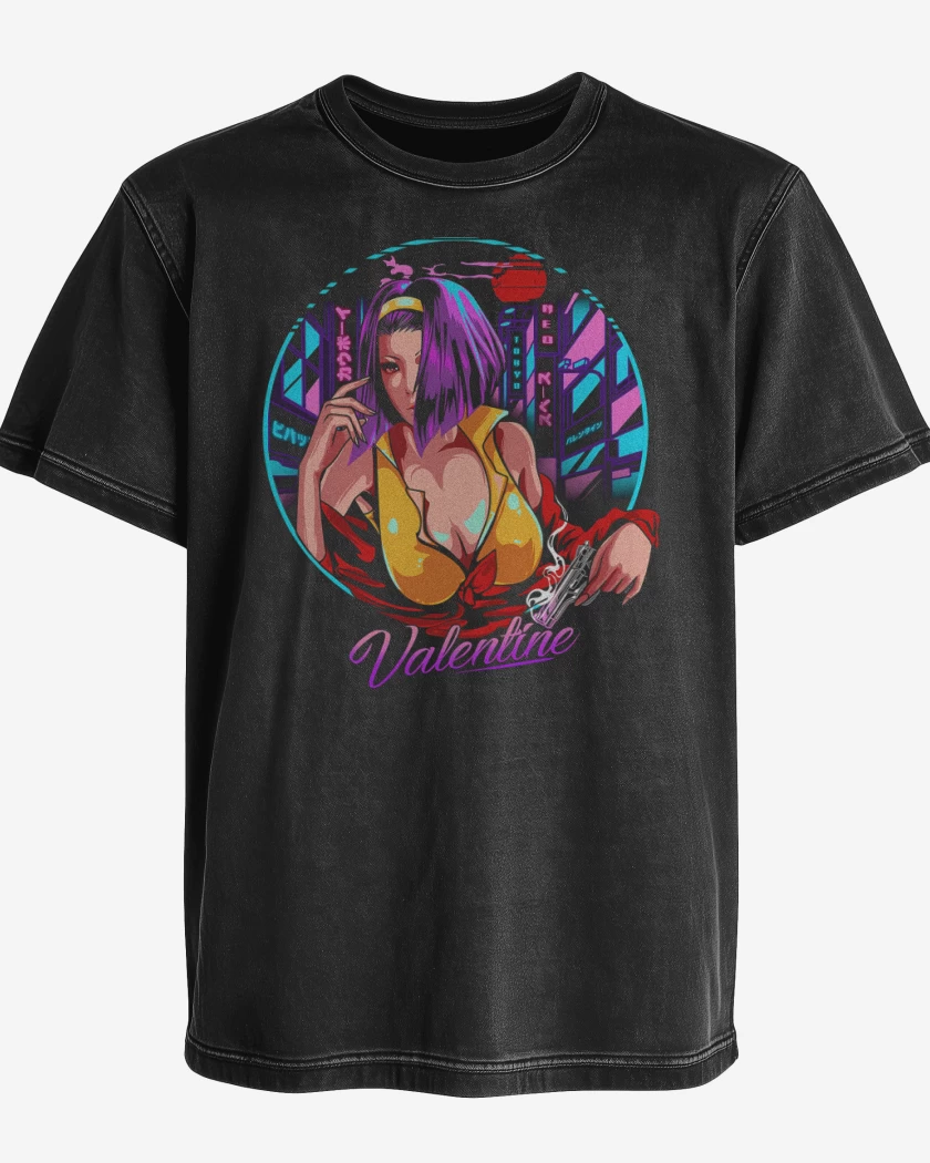 Polera desgastada Valentine