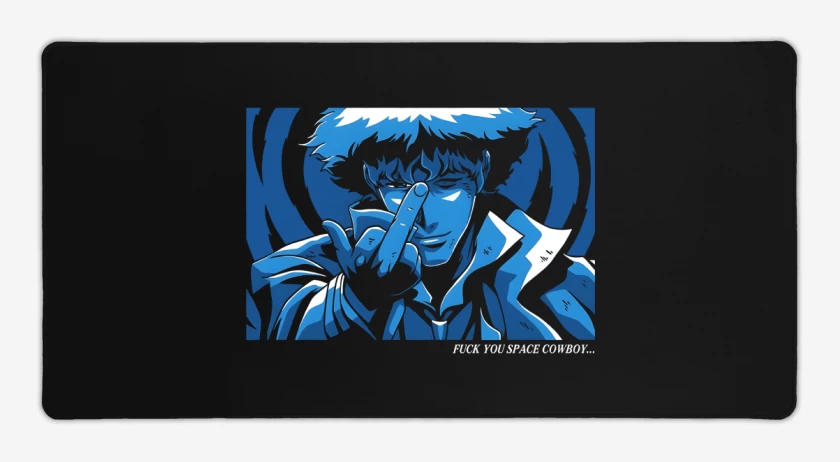 Mouse pad Gamer Fuck You Space Cowboy