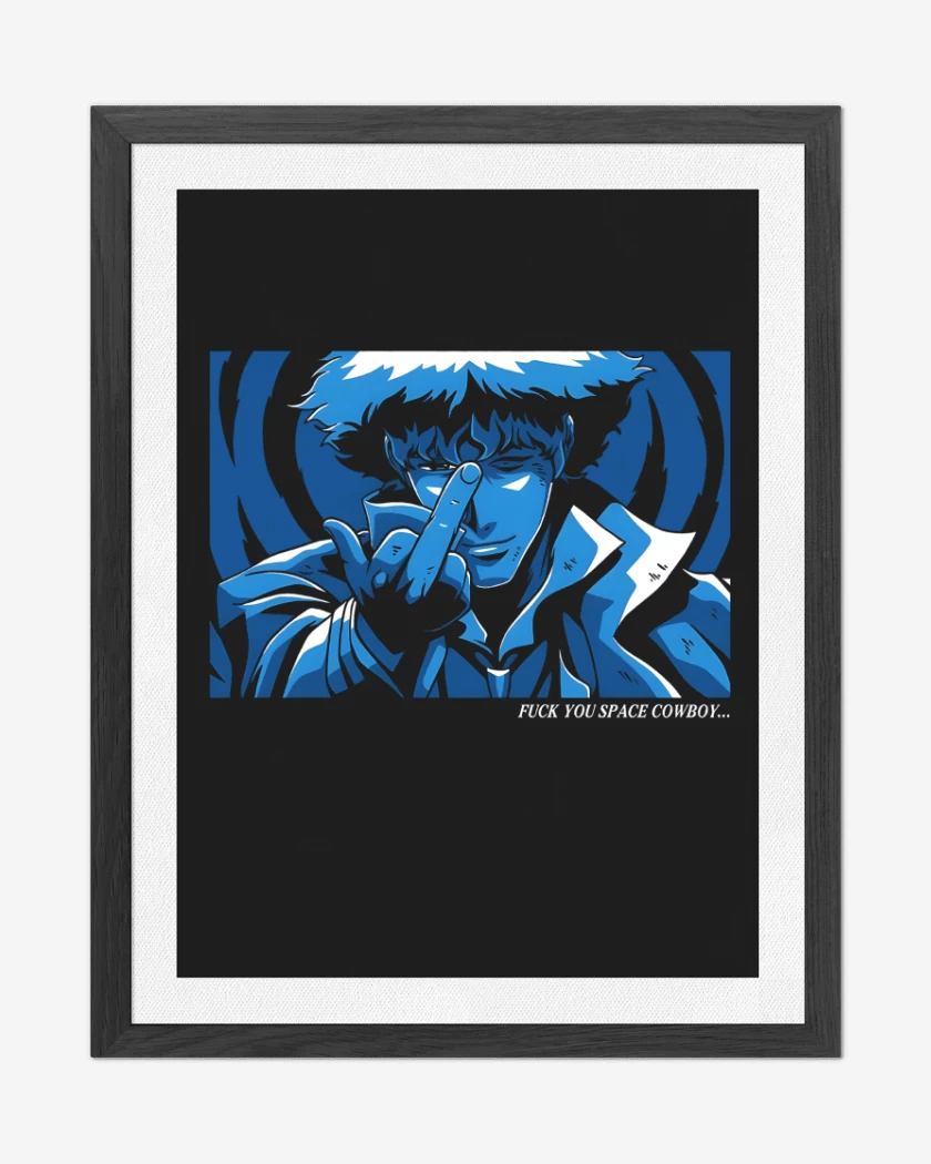Cuadro decorativo Fuck You Space Cowboy