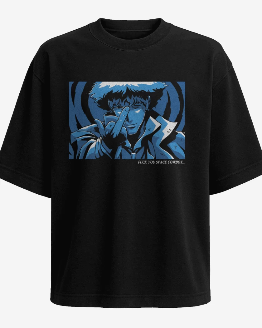 Polera Oversize Fuck You Space Cowboy