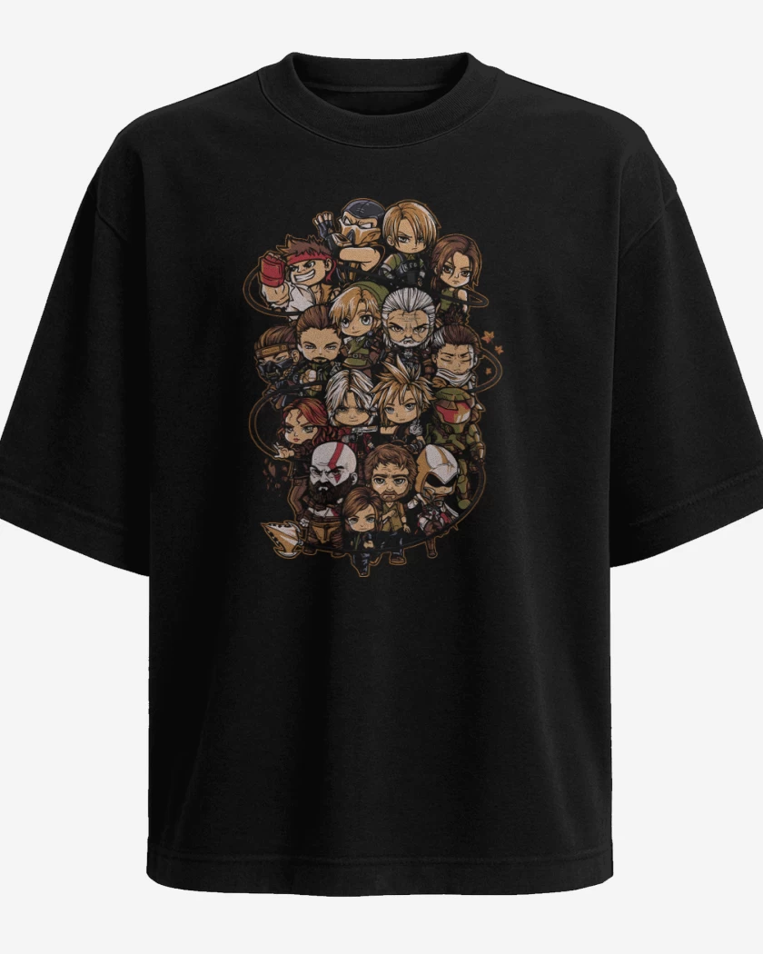 Polera Oversize Game Party